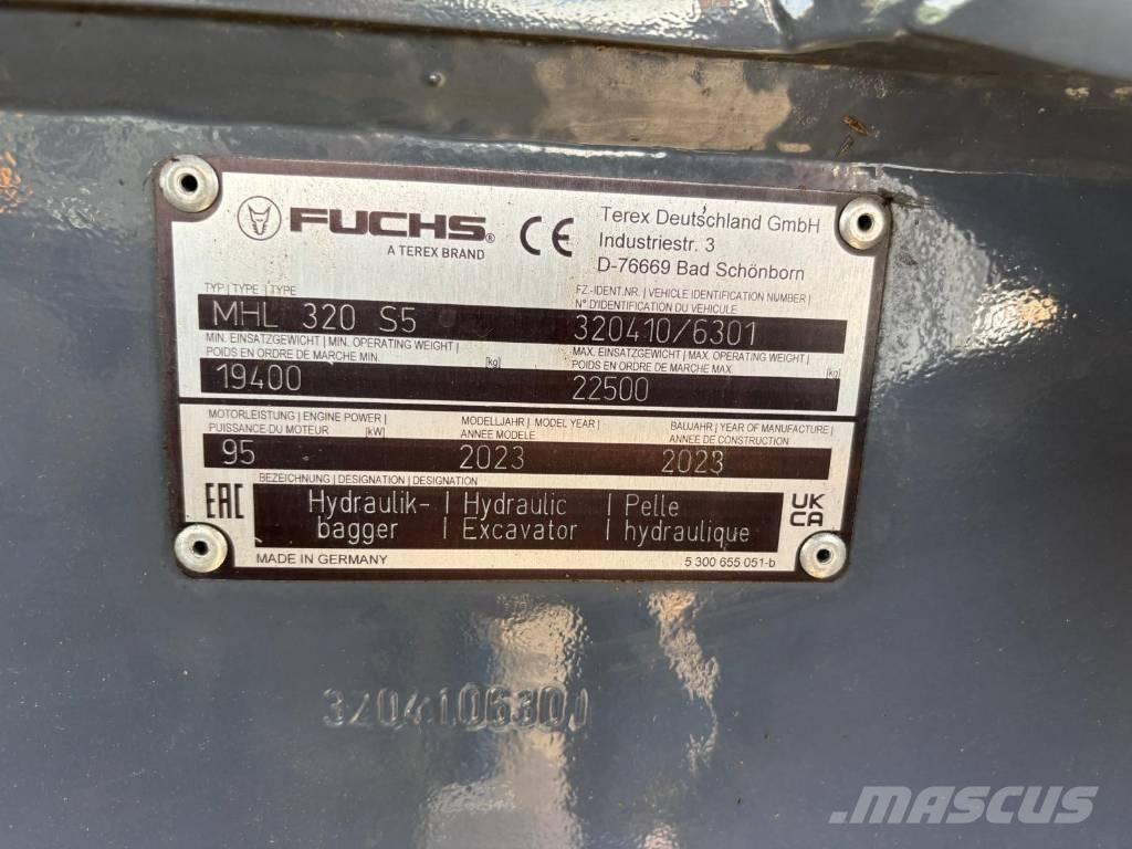 Fuchs MHL320MOD+ Koparki przeładunkowe