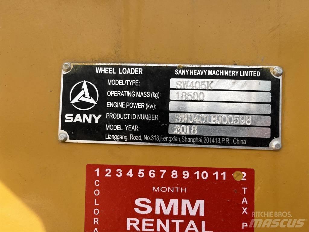 Sany SW405K Ładowarki kołowe