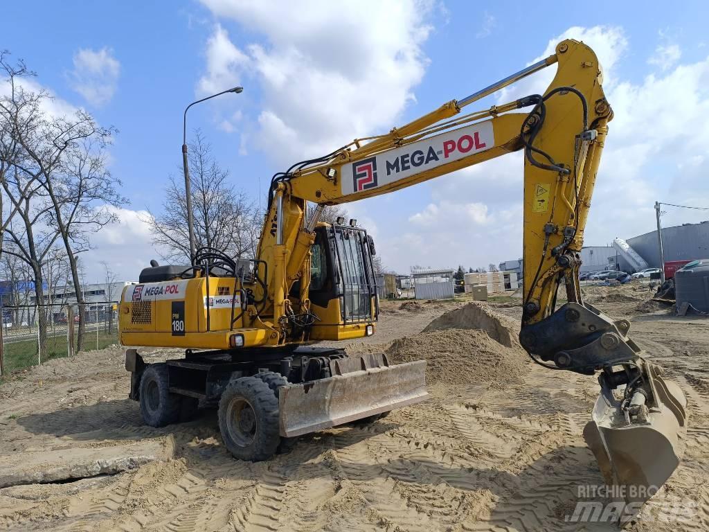 Komatsu PW180-7E0 Koparki kołowe