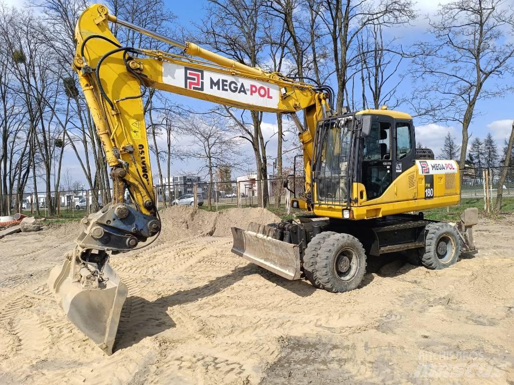 Komatsu PW180-7E0 Koparki kołowe