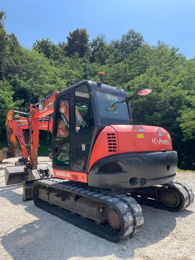Kubota KX 080-4 Midikoparki  7t - 12t