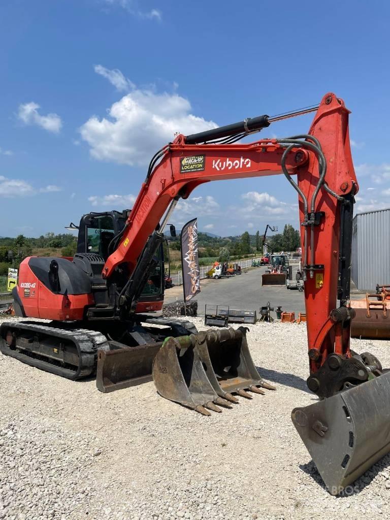 Kubota KX 080-4 Midikoparki  7t - 12t