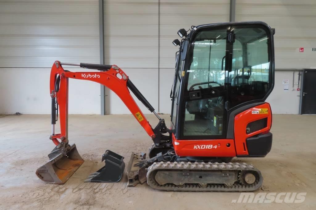 Kubota KX 018-4 Minikoparki