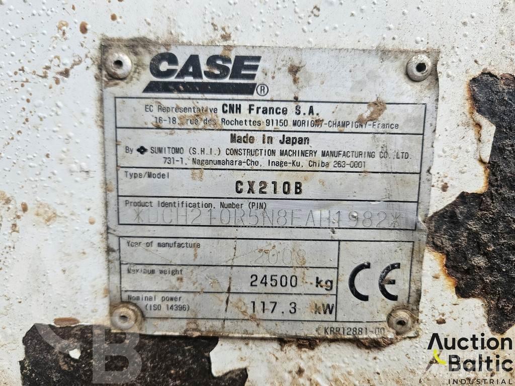 CASE CX 210 B Koparki gąsienicowe