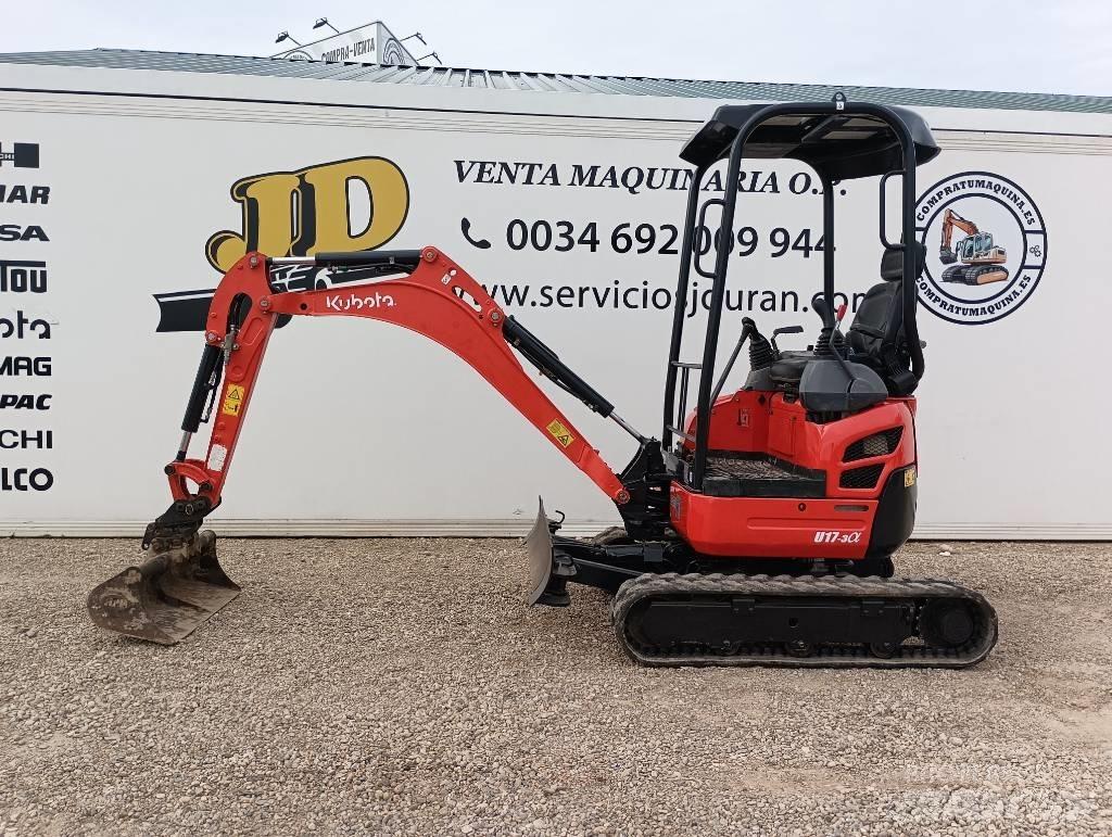 Kubota U 17-3 Minikoparki
