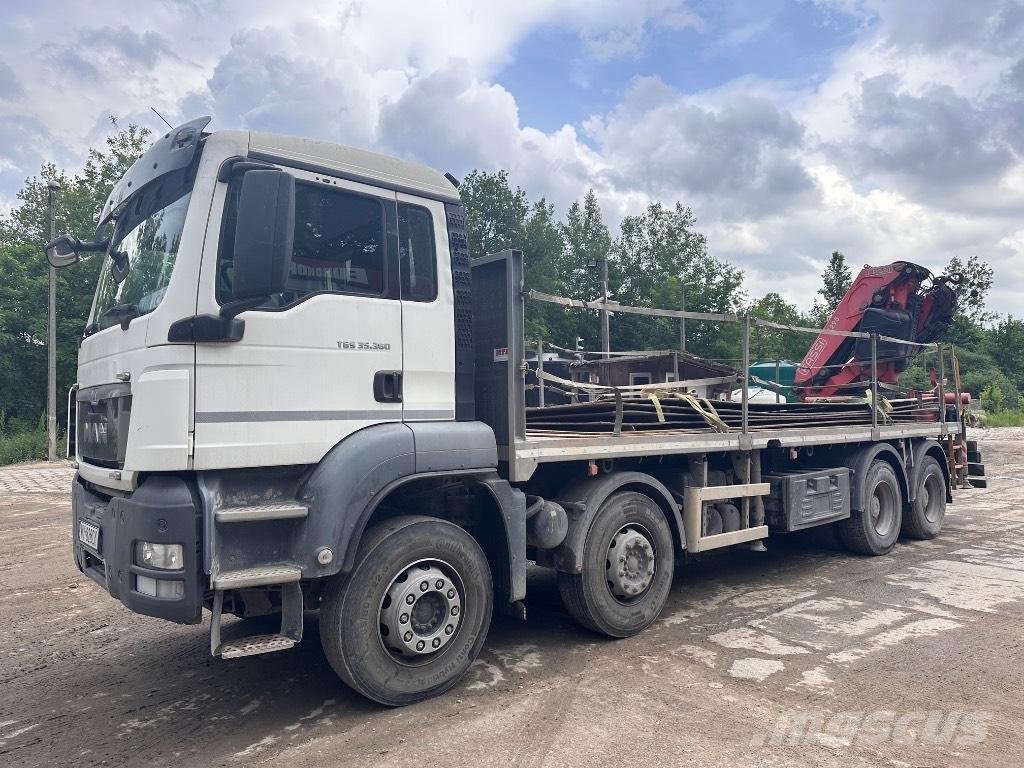 MAN TGS 35.360 8x4 Żurawie samochodowe
