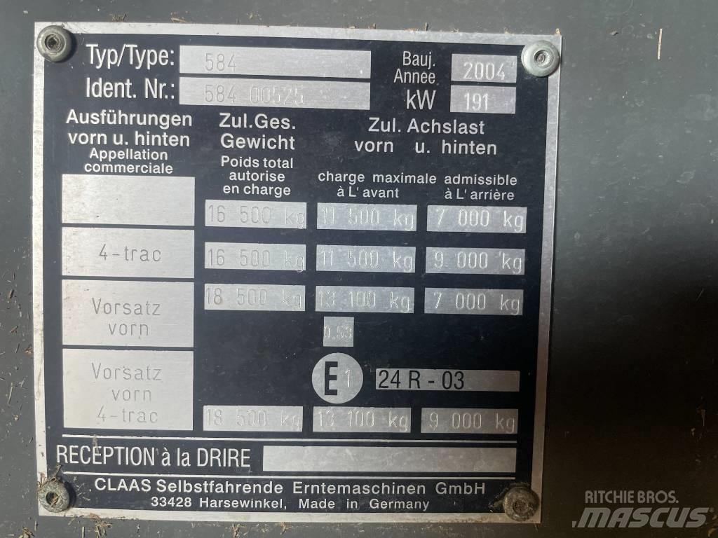 CLAAS Lexion 540 C Kombajny zbożowe
