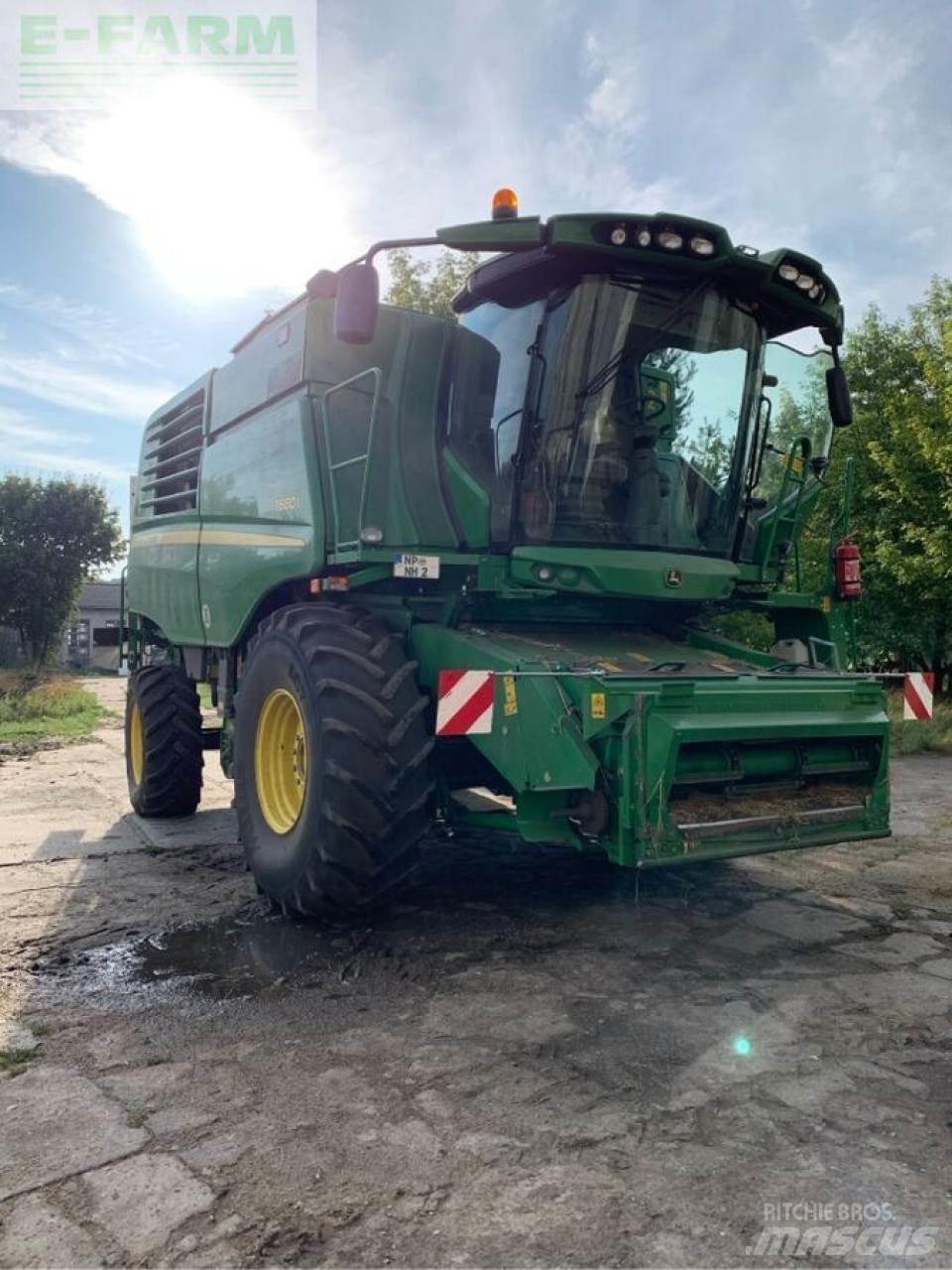 John Deere t660 Kombajny zbożowe