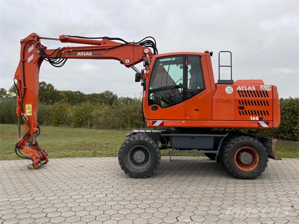 Atlas 160W-BLUE Koparki kołowe