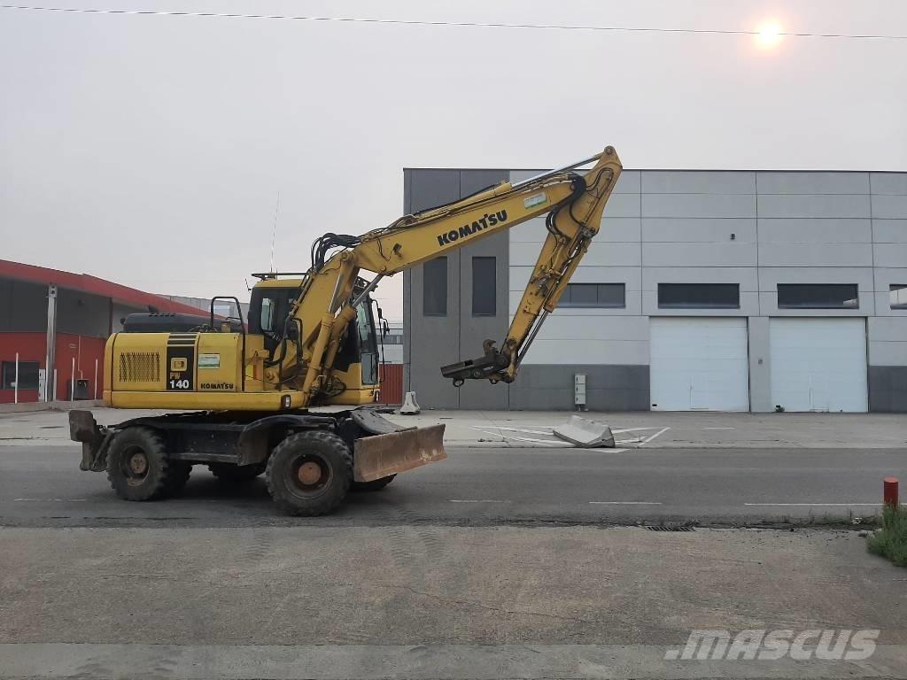 Komatsu PW 140-7 Koparki kołowe