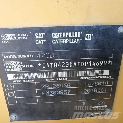 CAT 420 D Koparko-ładowarki