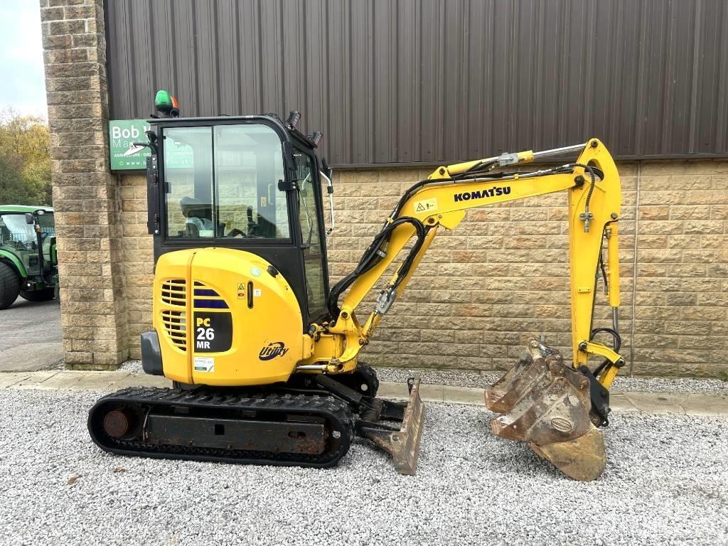Komatsu PC26MR-3 Minikoparki