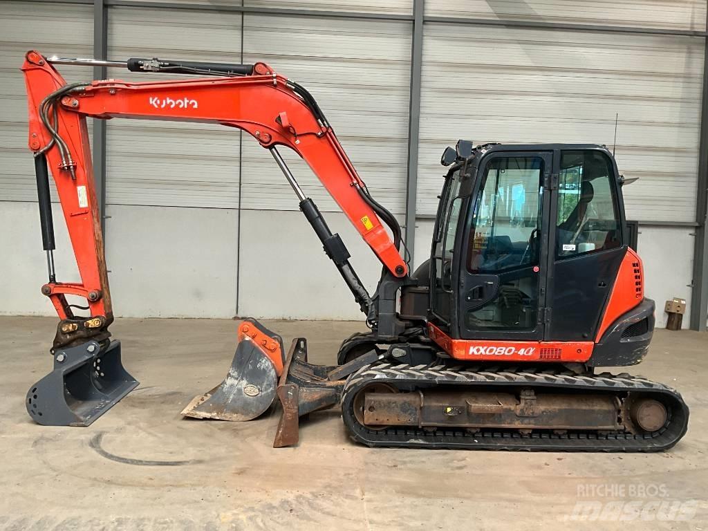Kubota KX 080-4 A Midikoparki  7t - 12t