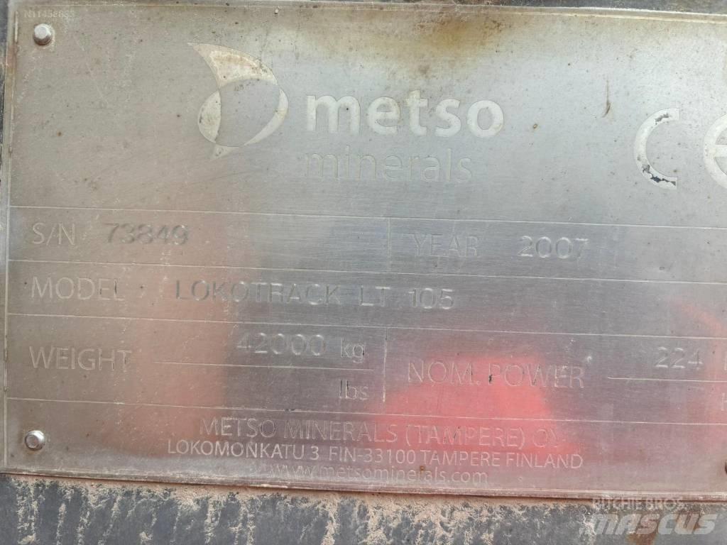 Metso LT 105 Kruszarki mobilne