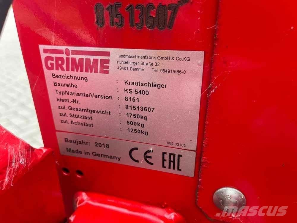Grimme KS 5400 Sprzęt do ziemniaków - Inne