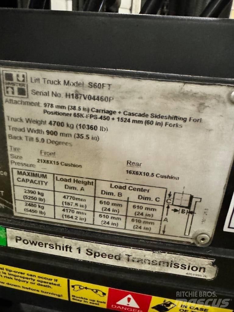 Hyster S 60 FT Wózki widłowe inne