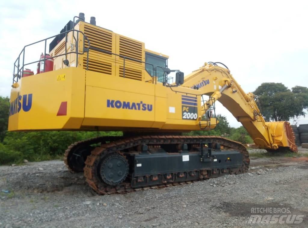 Komatsu PC 2000 Koparki gąsienicowe