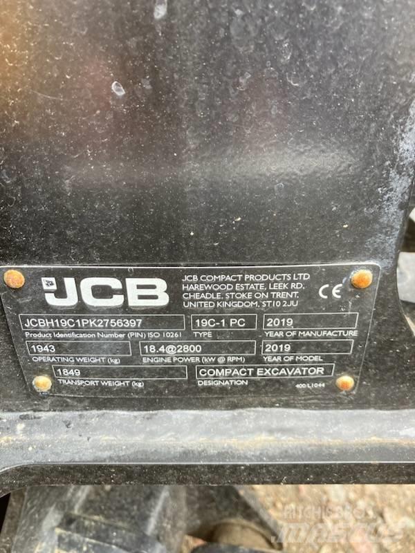 JCB 19 C-1 Minikoparki