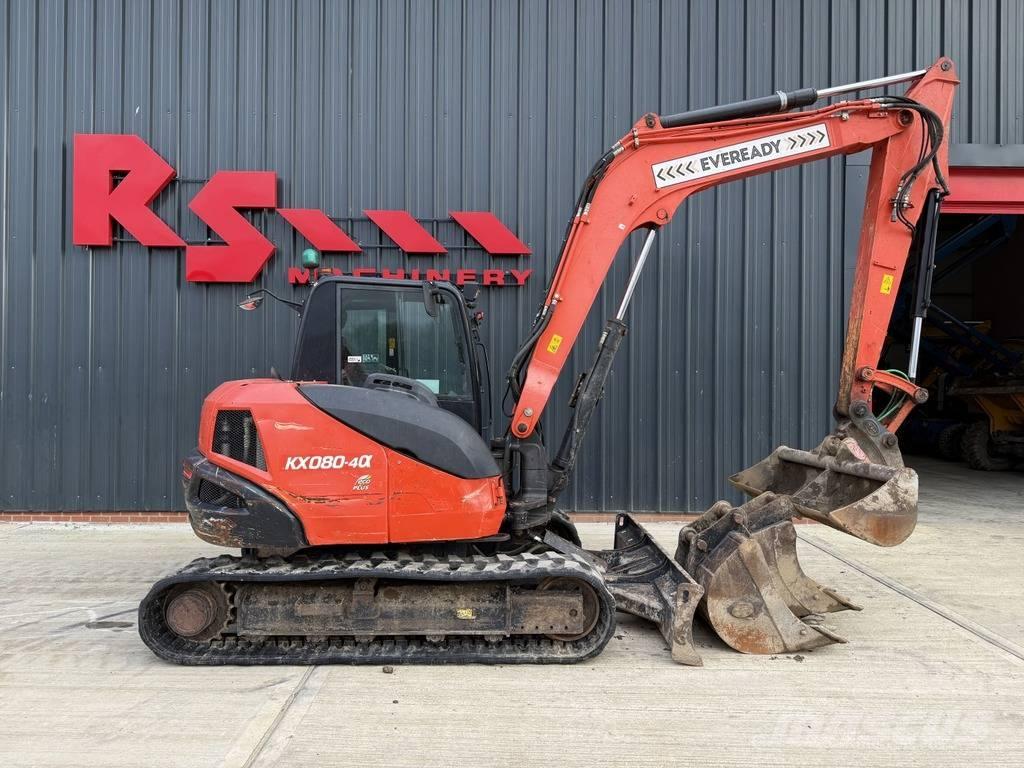 Kubota KX 080-4 Midikoparki  7t - 12t