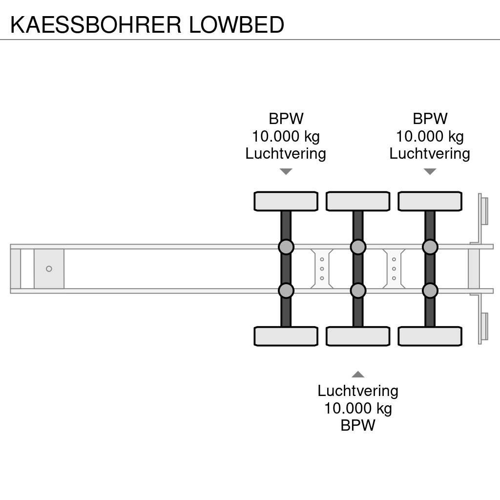 Kässbohrer LOWBED Naczepy niskopodłogowe