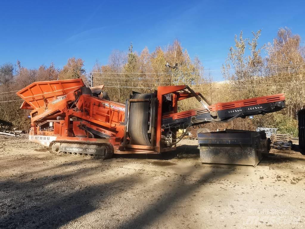 Warrior 1400 Przesiewacze mobilne