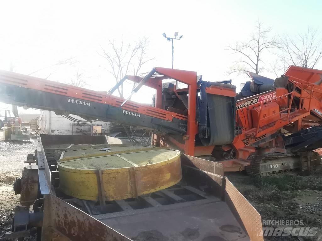 Warrior 1400 Przesiewacze mobilne