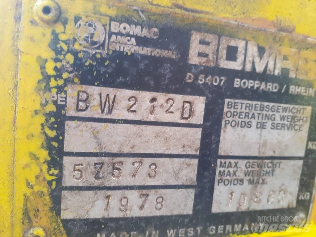 Bomag BW 212 D Zagęszczarki gruntu