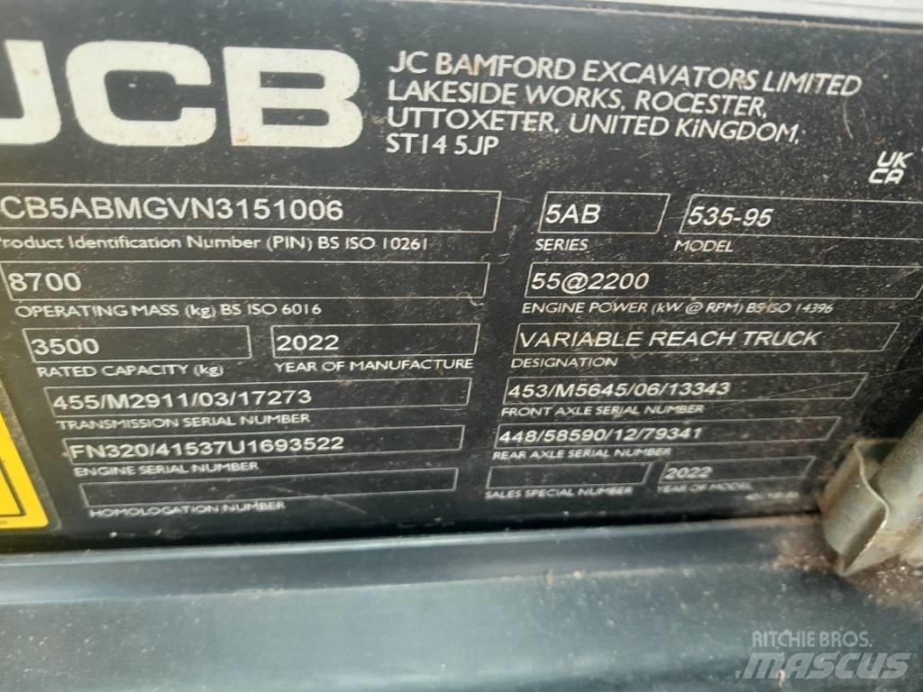 JCB 535-95 Ładowarki teleskopowe
