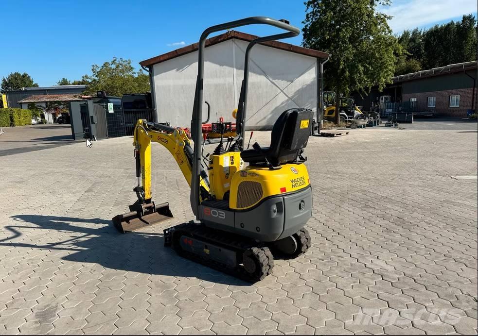 Wacker Neuson 803 Koparki gąsienicowe
