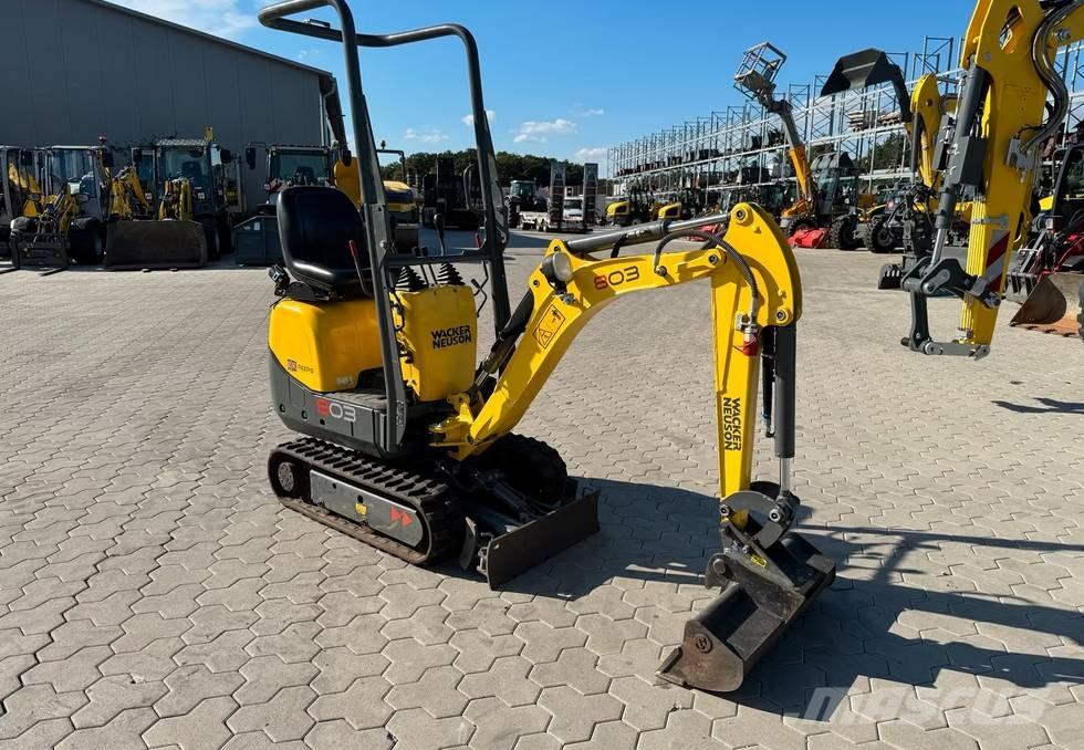 Wacker Neuson 803 Koparki gąsienicowe