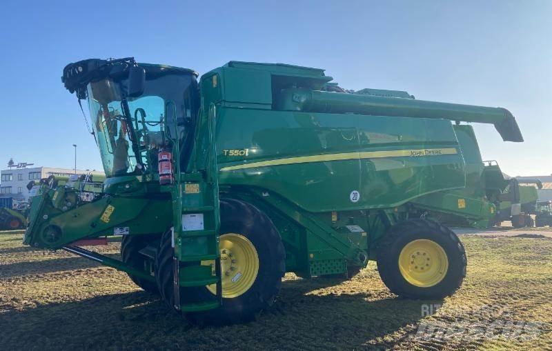 John Deere T 550 i Kombajny zbożowe