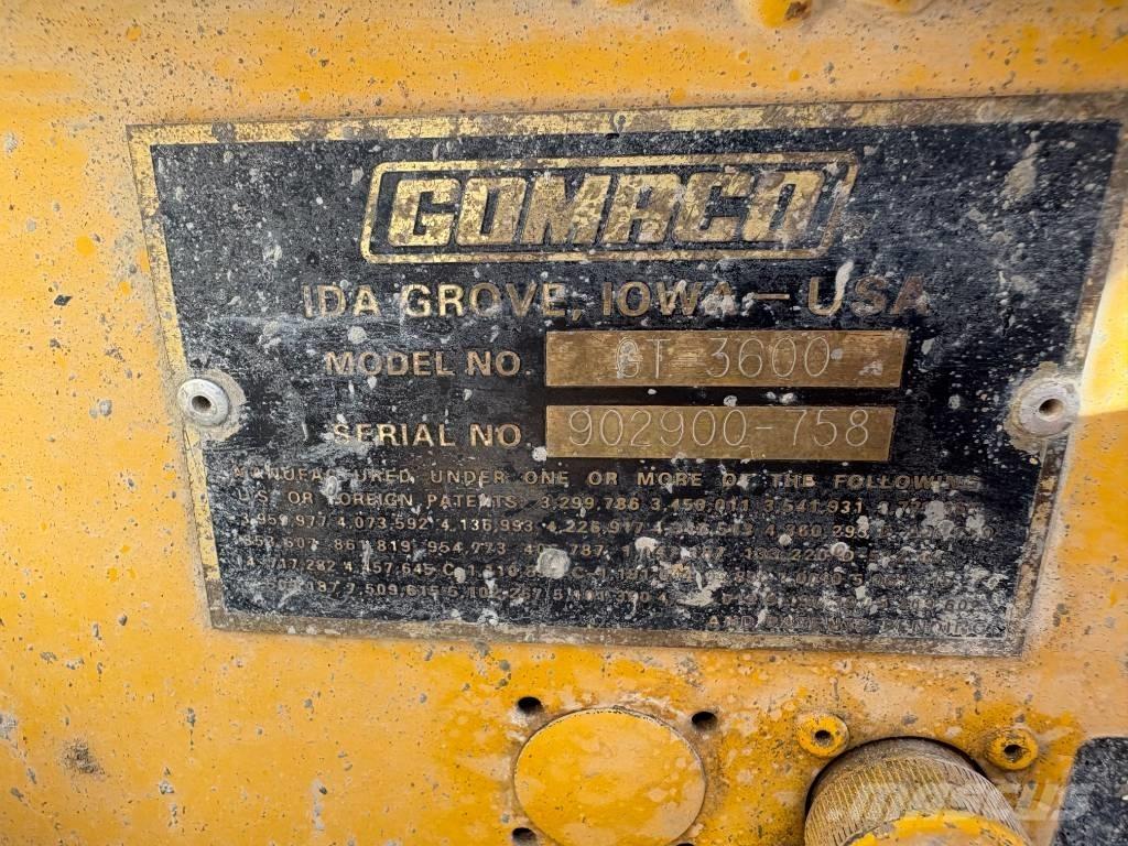 Gomaco GT 3600 Betonomieszarki