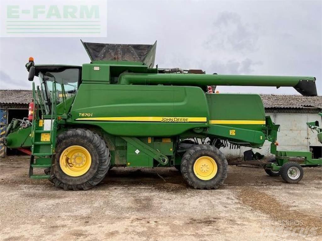 John Deere T670 Kombajny zbożowe