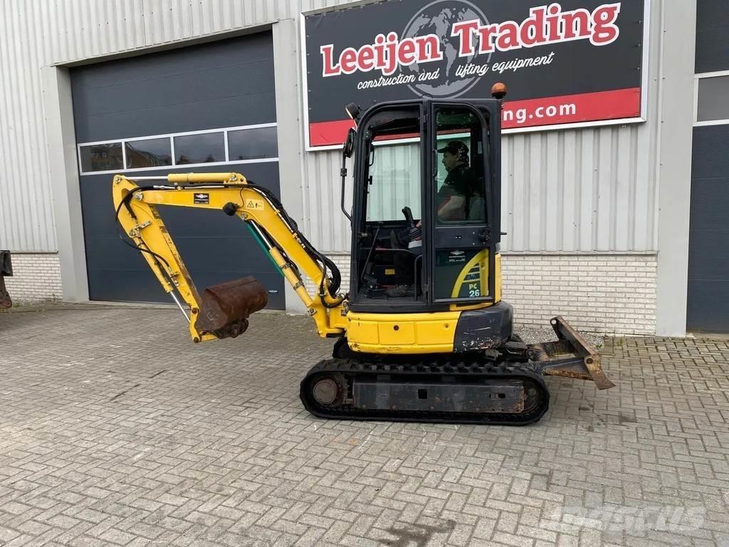 Komatsu PC26MR-3 Minikoparki