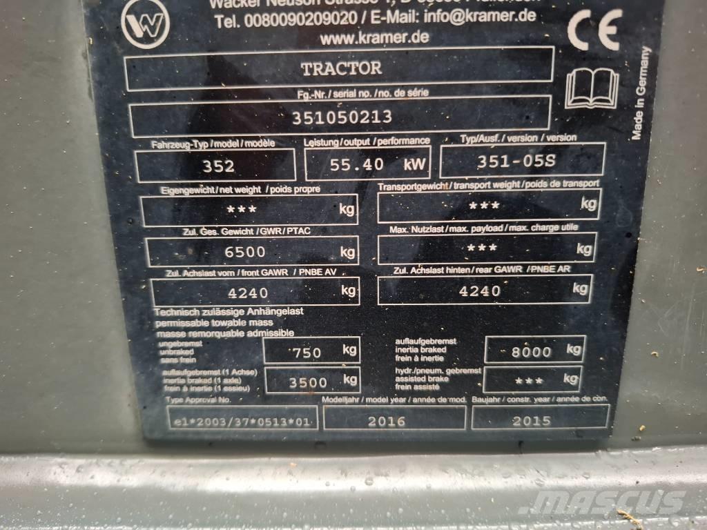 Kramer 8085 Ładowarki kołowe