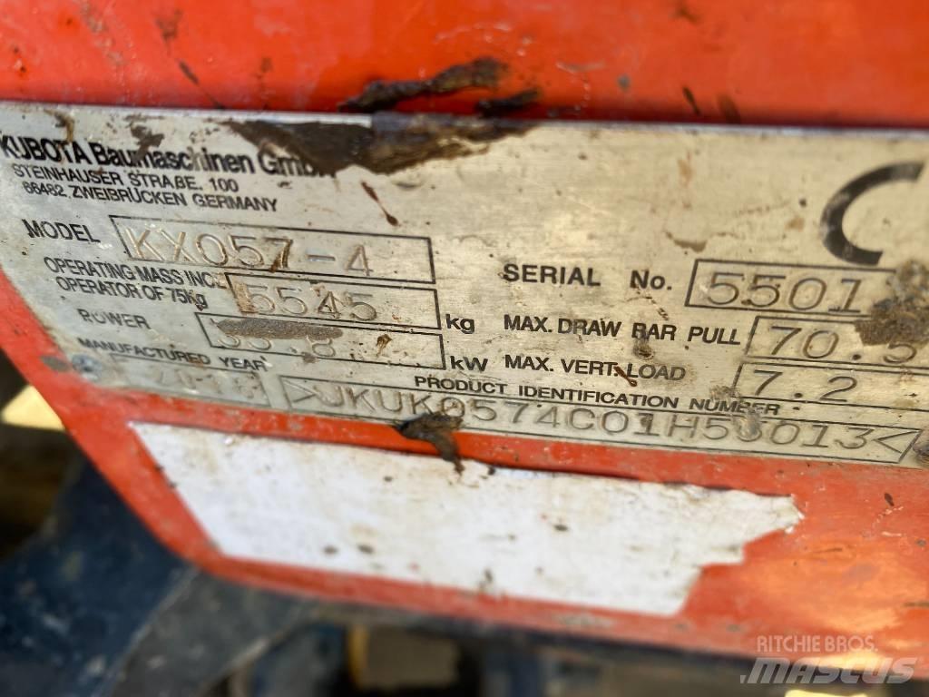 Kubota KX 057-4 Minikoparki