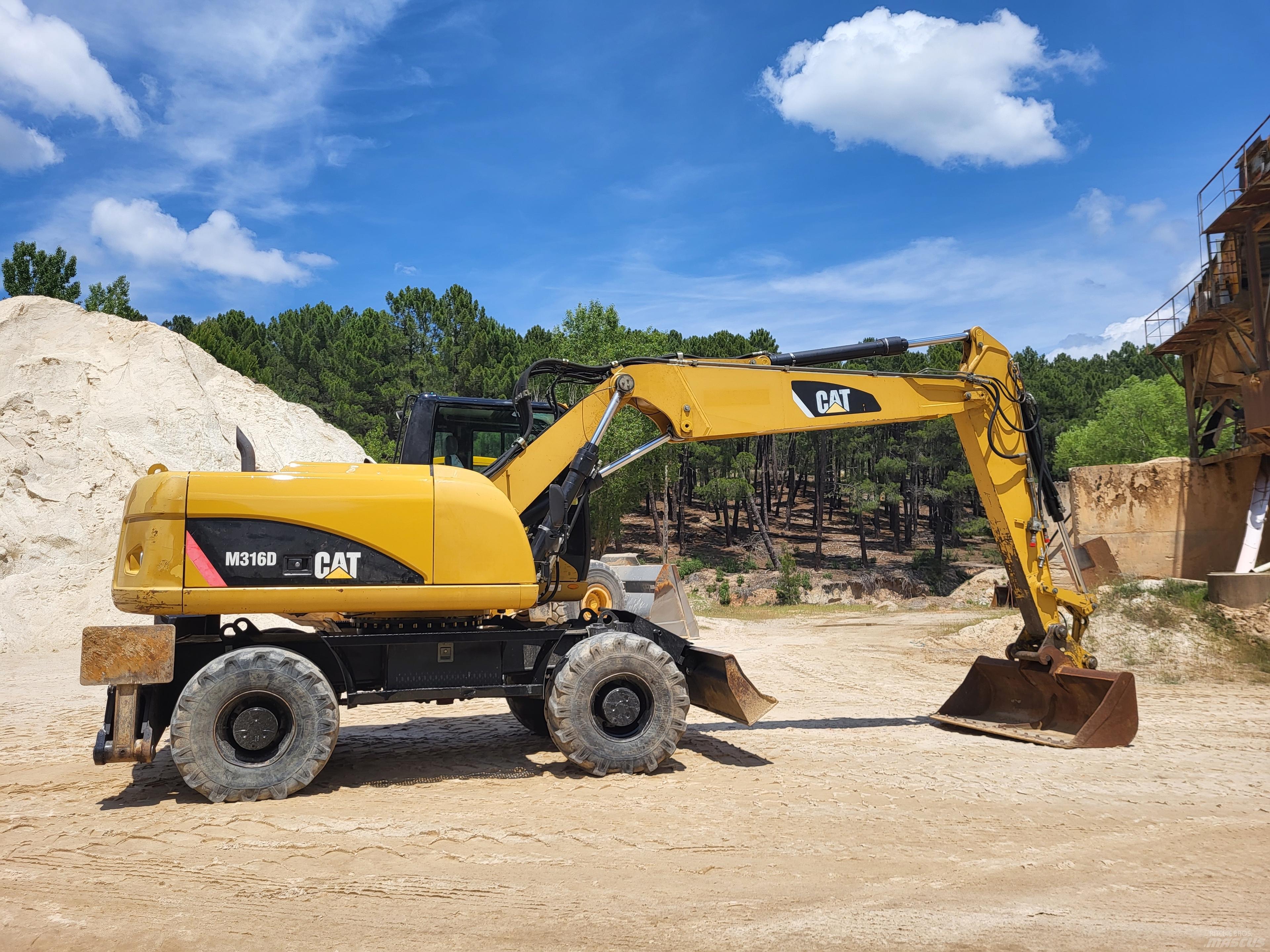 CAT 316d Koparki kołowe