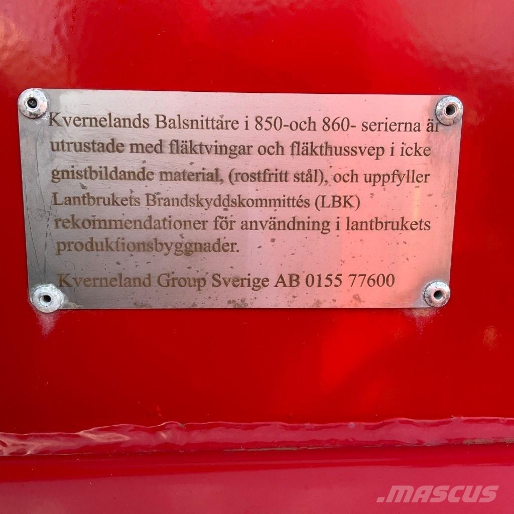 Kverneland 852 Rozdrabniacze, krajarki i odwijarki słomy