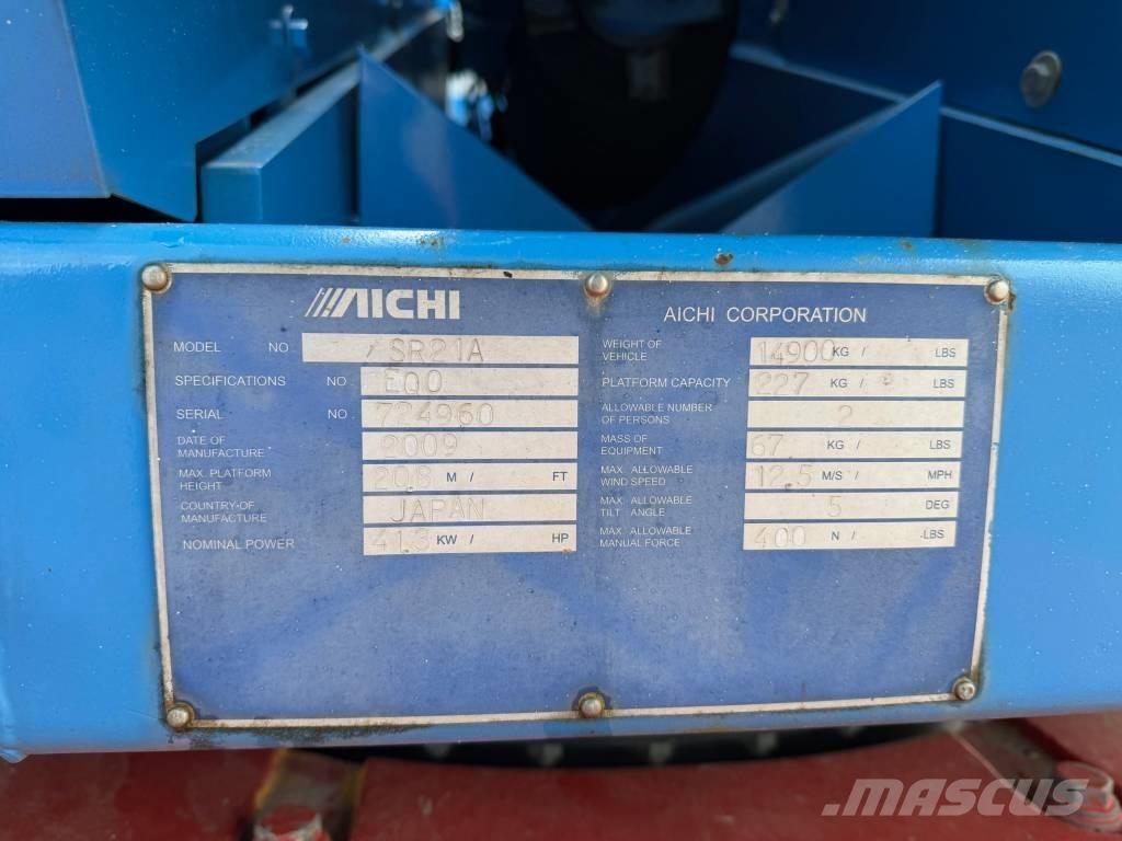 Aichi SR 21 A Podnośniki teleskopowe