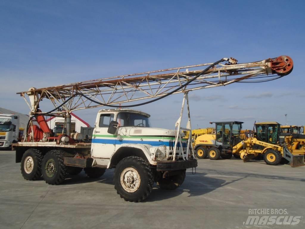 ZIL 6×6 Wiertnice samochodowe