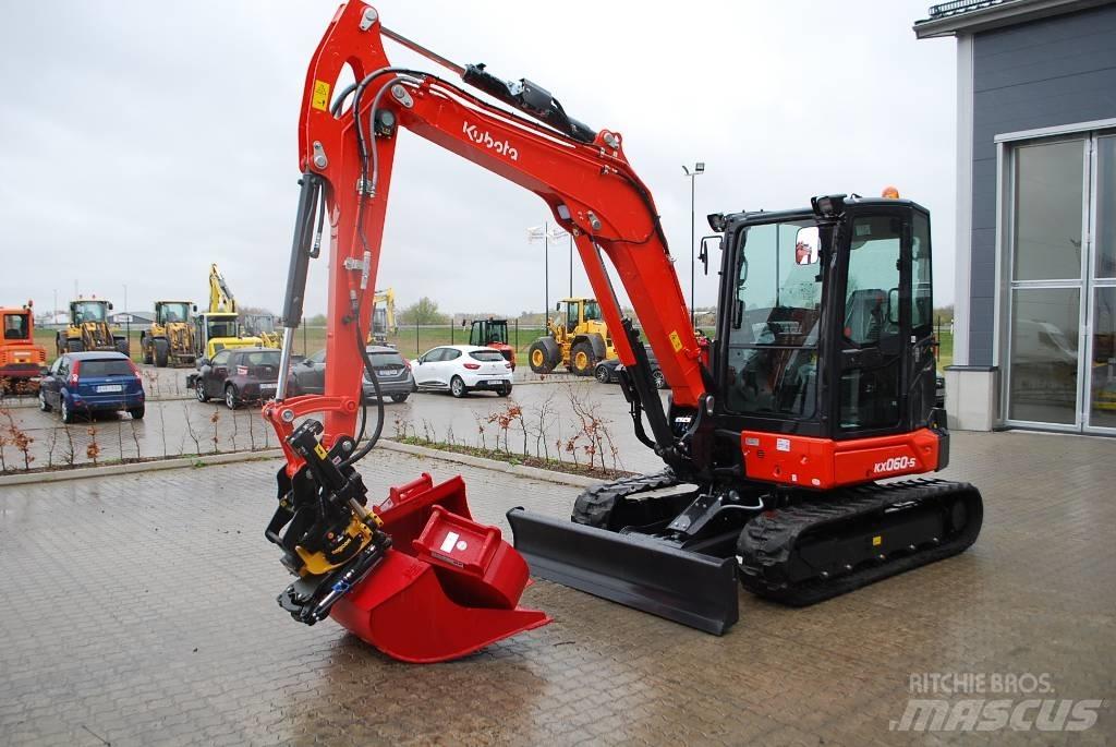 Kubota KX 060 - 6 tons Minikoparki