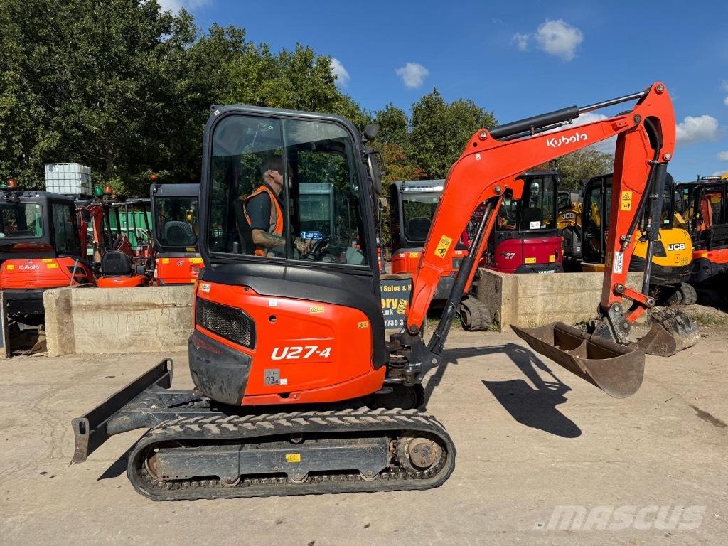 Kubota U 27-4 Minikoparki