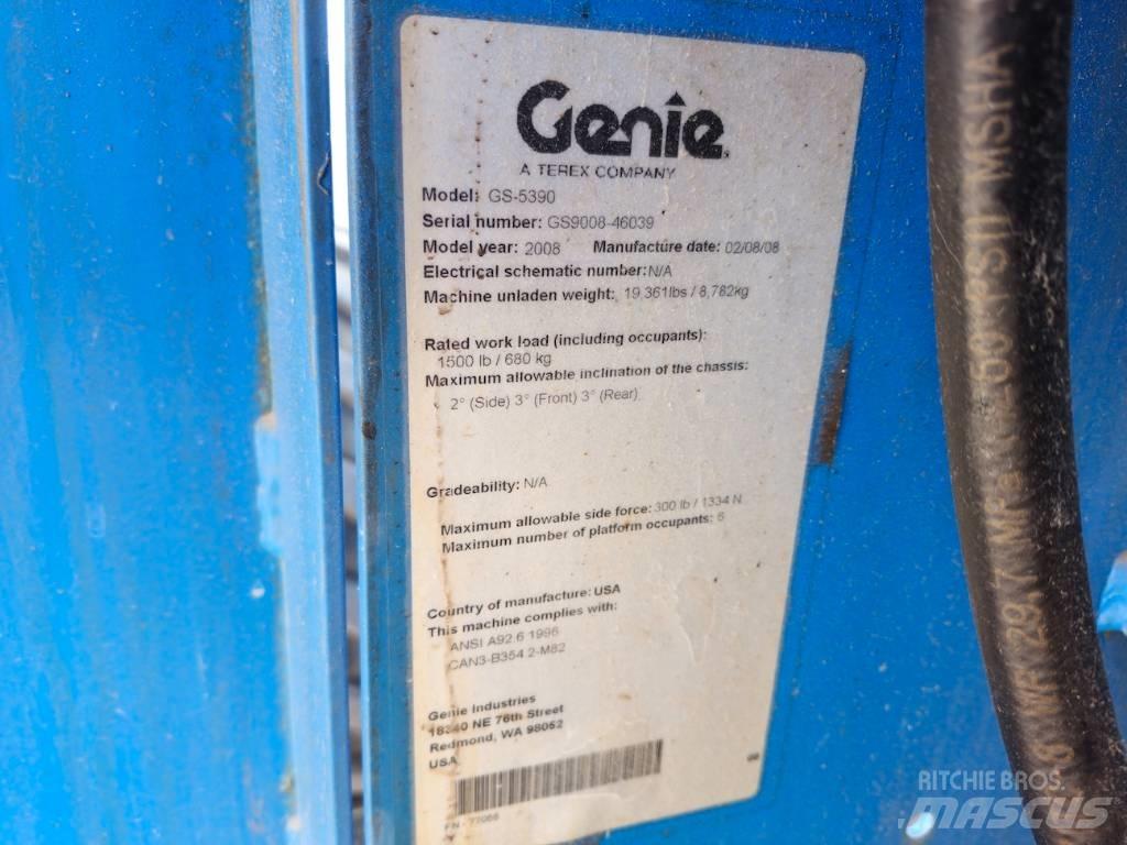 Genie GS-5390 Podnośniki nożycowe