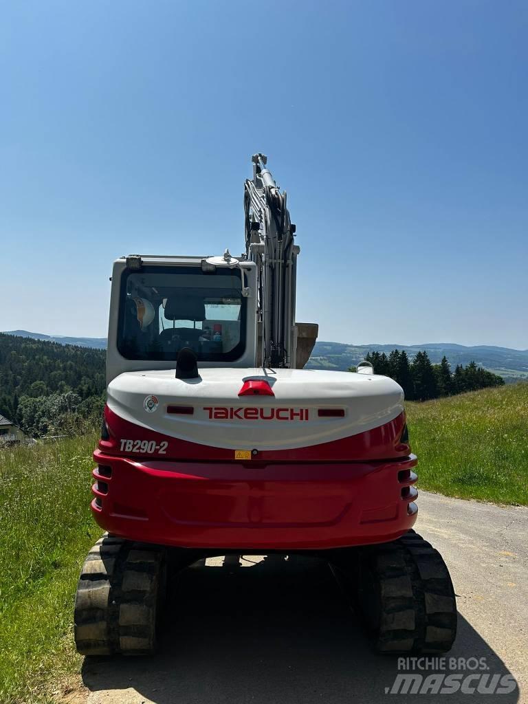 Takeuchi TB 290 Midikoparki  7t - 12t