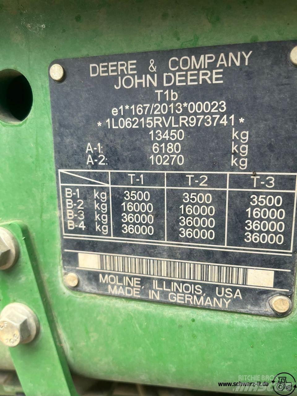 John Deere 6215R Ciągniki rolnicze