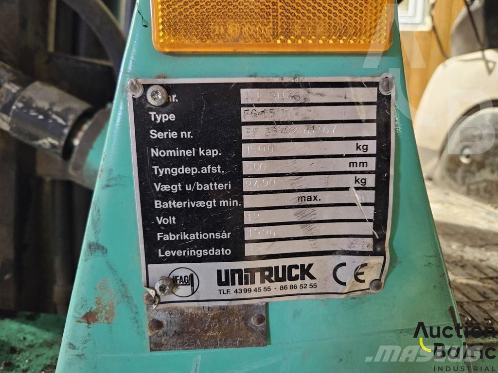 Mitsubishi FG15 Wózki LPG