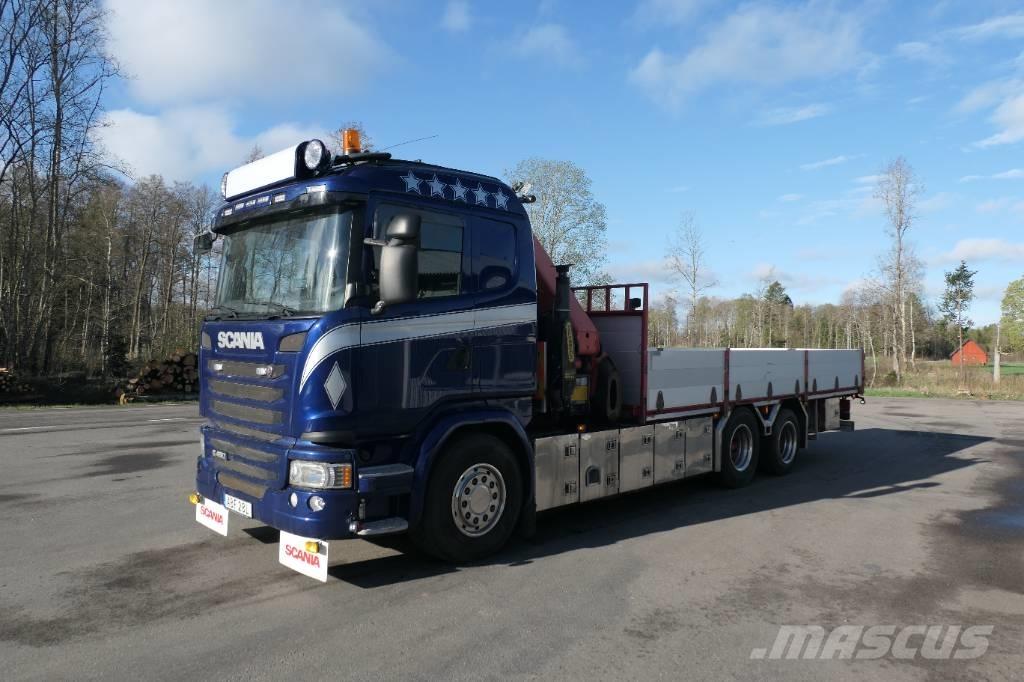 Scania G450 6x2 Żurawie samochodowe