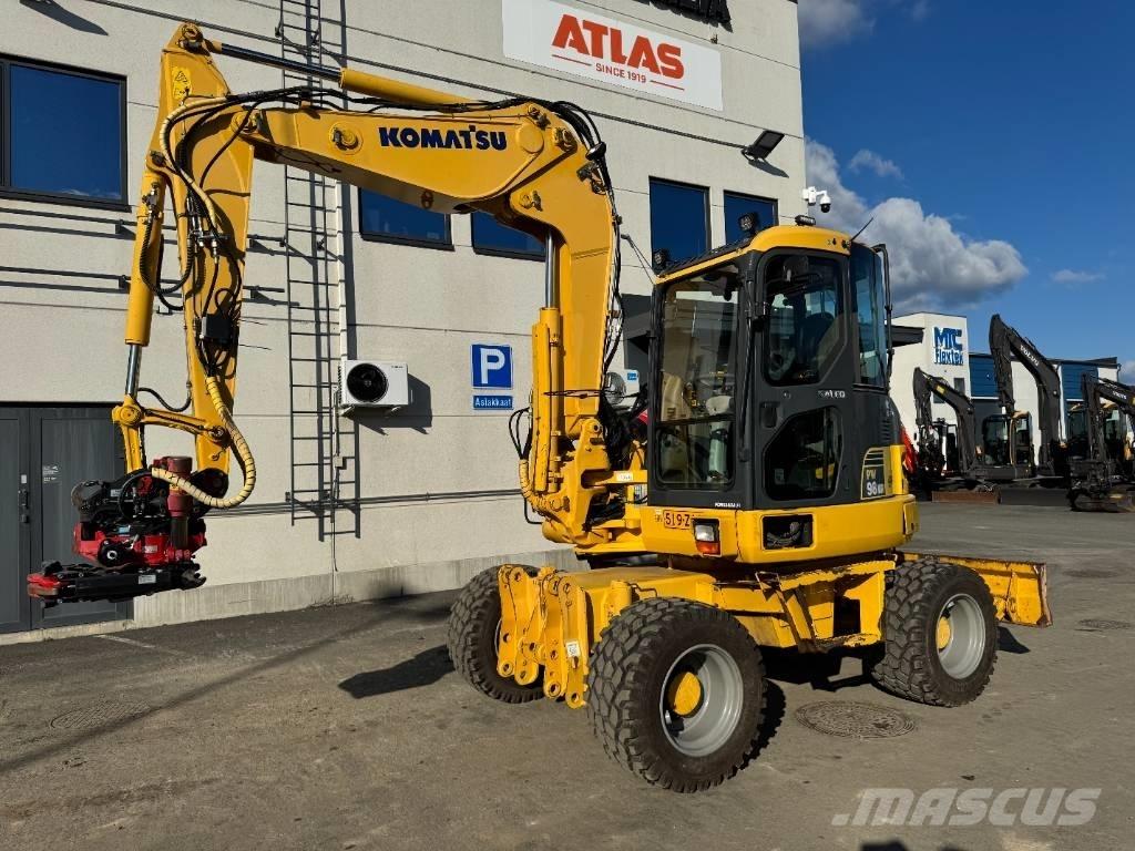 Komatsu PW 98 MR-6 Koparki kołowe