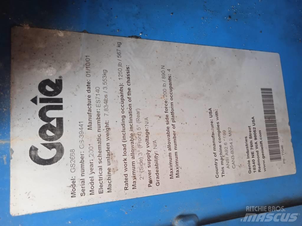 Genie GS 2668 RT Podnośniki nożycowe