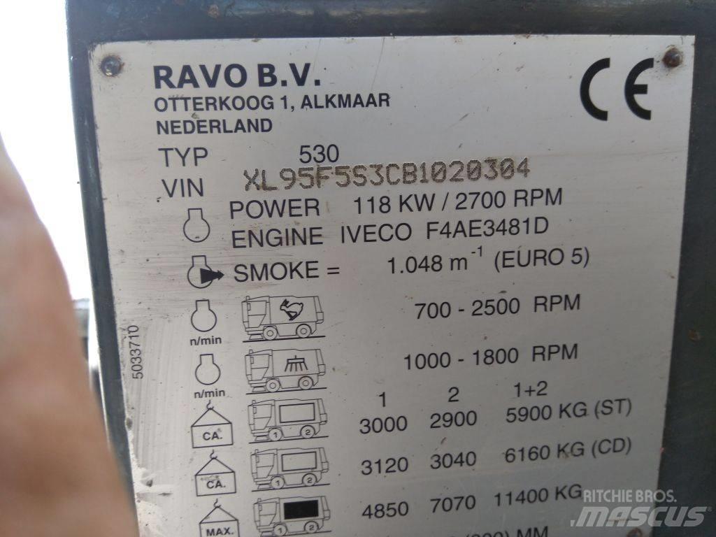 Ravo 530ST Zamiatarki - Zgarniarki - Odśnieżarki